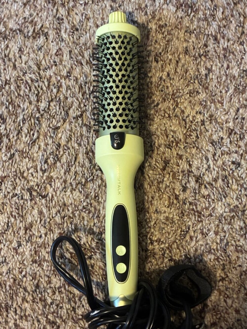 Wavytalk Thermal Heat Brush Hair Styler Light Green